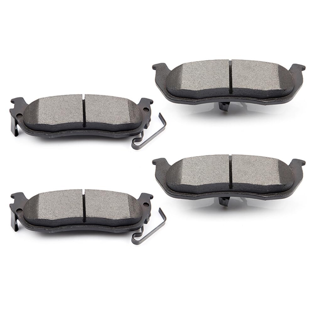 Cciyu D1041 Rear Semi-Metallic Disc Brake Pads Kit For Nissan Armada 2005-2015 2017-2018,For Nissan Pathfinder Armada 2004 4Pcs