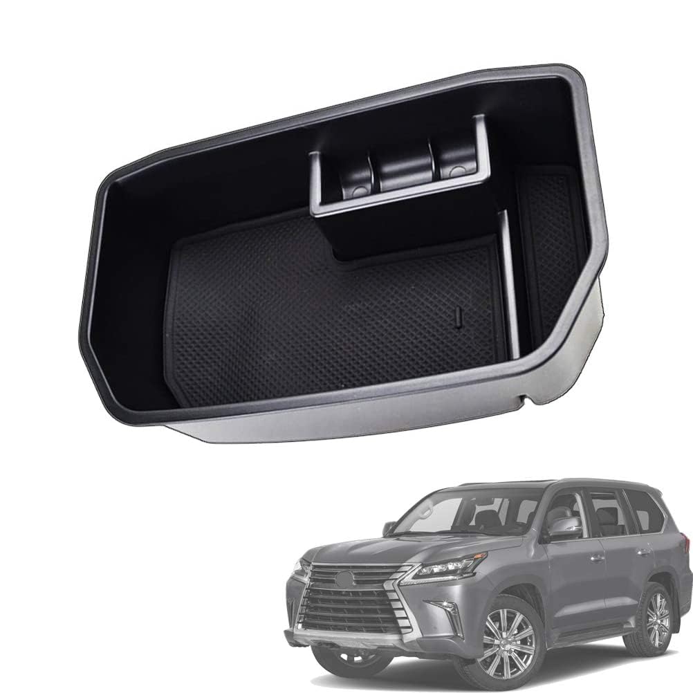 For Toyota Land Cruiser J200 Lexus Lx570 Center Console Organizer Armrest Secondary Storage Box Container Phone Holder Glove Tra