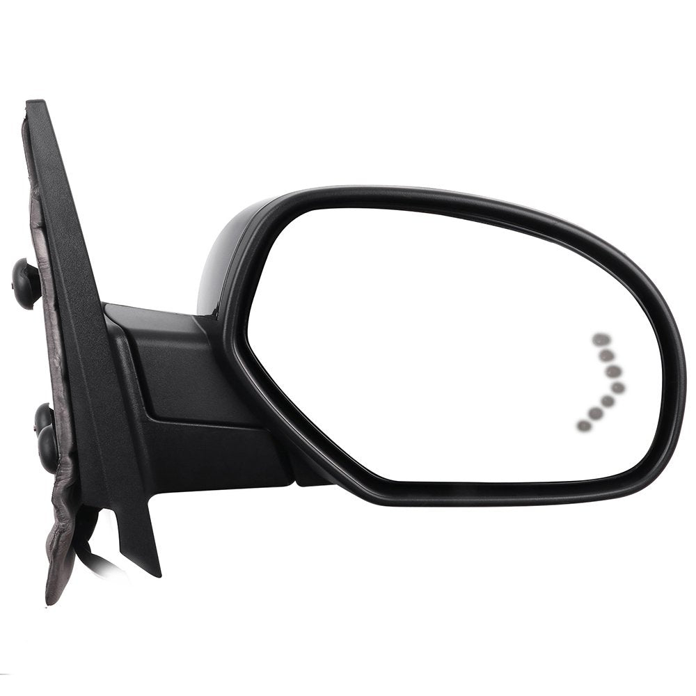 SCITOO fit for 2007 Silverado Pickup for GMC Sierra 2007-2013 for Chevy Tahoe Suburban Avalanche Passenger Side Mirror Puddle Li