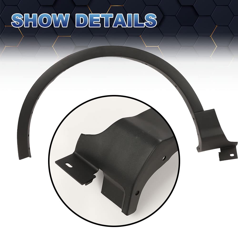 PIT66 Fender Flare,Compatible with 13-17 Ford Escape Wheel Well Arch Molding Front Left CJ5Z-16268-AB