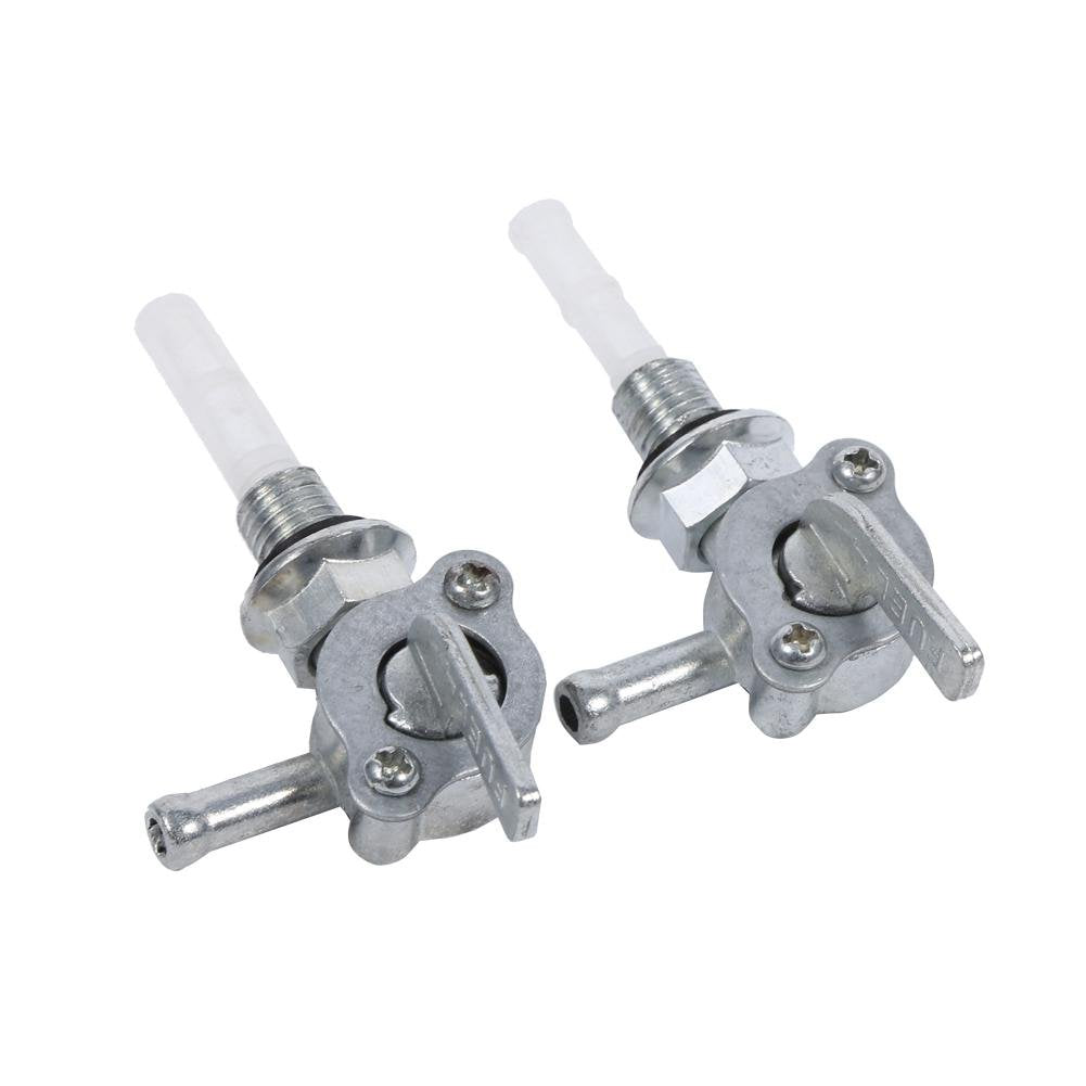 2Pcs Petrol Tap Generator Fuel Tap Valve Motorcycle Atv Valve Tap Valve Generator Fuel Shut Off Valve
