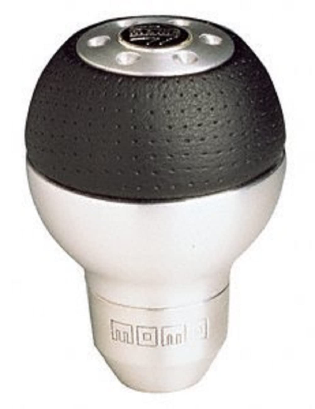 MOMO Airleather Aluminum Shift Knob, Black