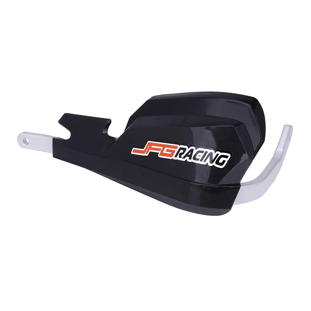 Jfg Racing Handguards Dirt Bike Hand Guards - Universal For 7/8In And 1 1/8In Handlebar - For Dirt Bike For Motocross Enduro Supermoto(Black)