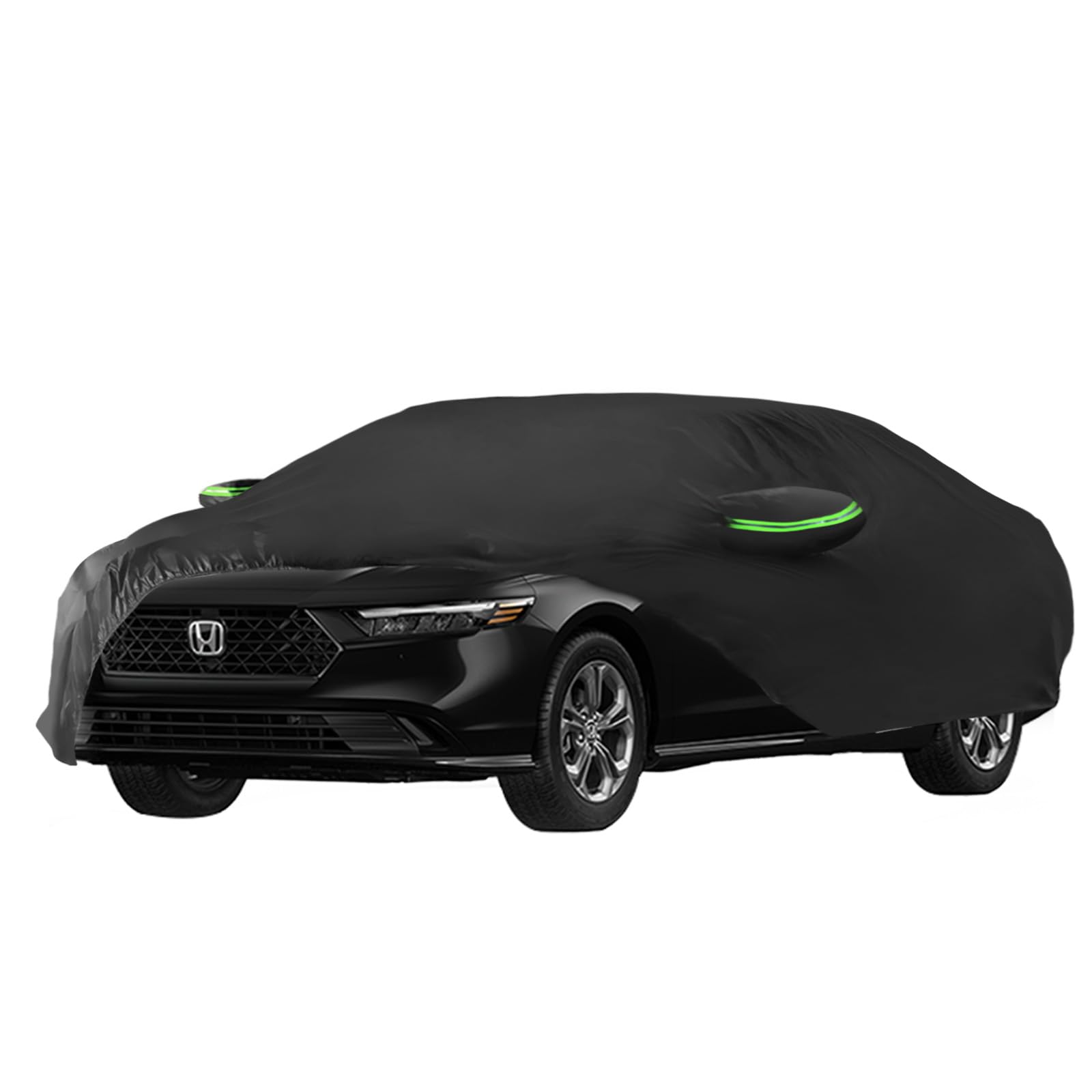 Proadsy Upgrade Car Cover For Honda Accord 2019-2024 2025, Waterproof All Weather For Automobiles, Windproof Snowproof Rain Hail