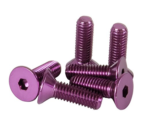 Nrg Innovations Sws-100Pp Steering Wheel Screw Kit (Upgrade Purple''Conical'')