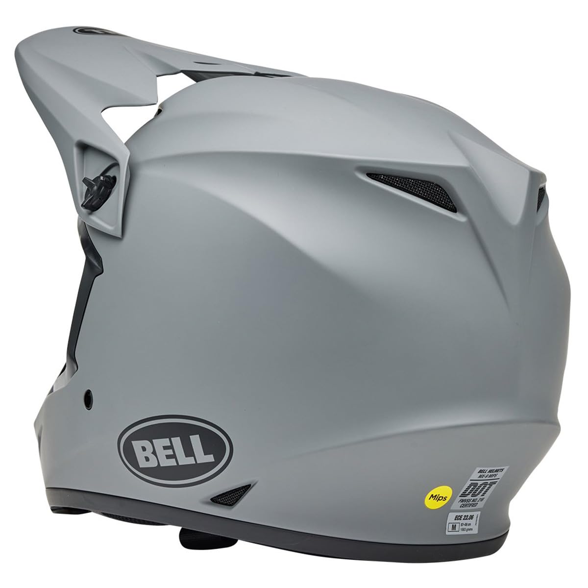 Bell Mx-9 Mips Dirt Helmet (Matte Nardo Gray - X-Small)