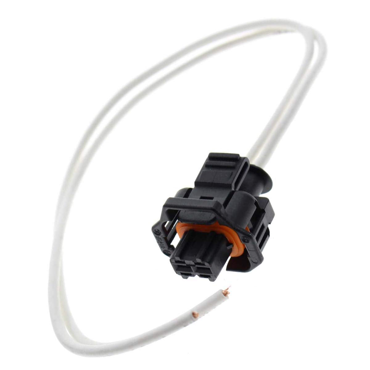 Motoall 2Pcs Fuel Injector Repair Connector Harness Pigtail For Lly Lbz 6.6L Duramax