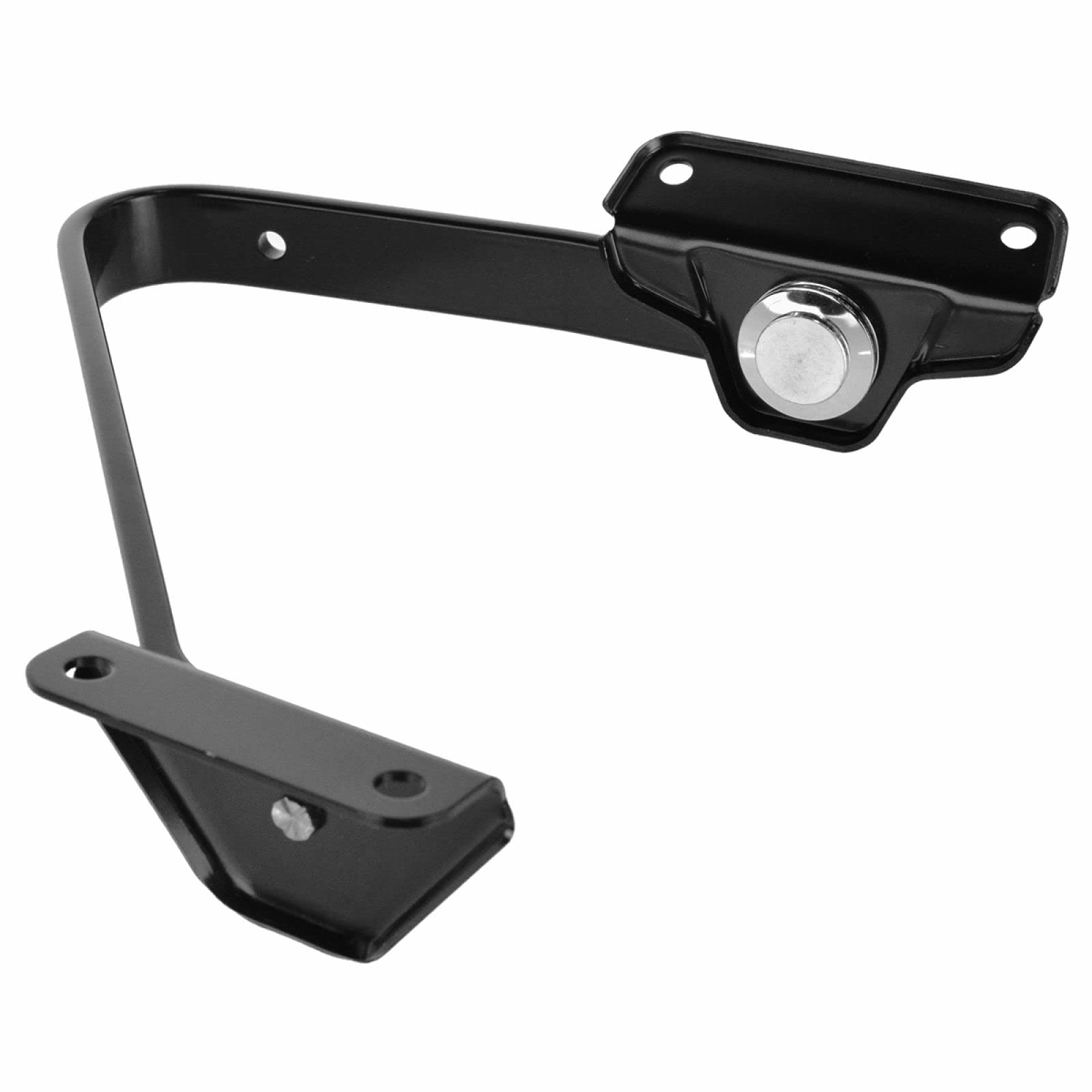 Trq Mirror Without Convex Glass With Black Cover With Black Housing With Smooth Black Cover Compatible With 1987-1991 Ford F-150