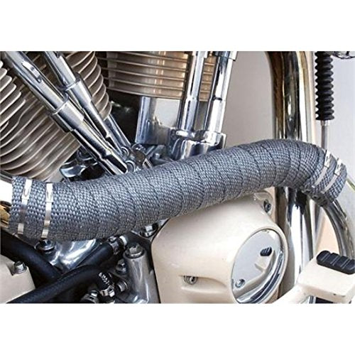 Design Engineering 010119 2 X 25' Pipe Wrap Kit With 4 Locking Ties - Black