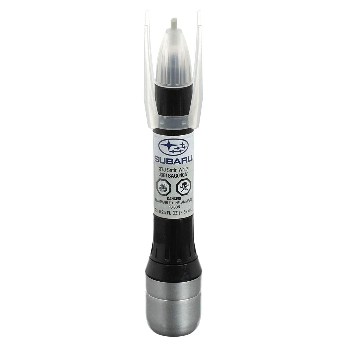 Genuine Subaru J361Sag0402P Touch-Up Paint, Satin White Pearl (Whi)(Wh2) Eh6, Paint Code 37J