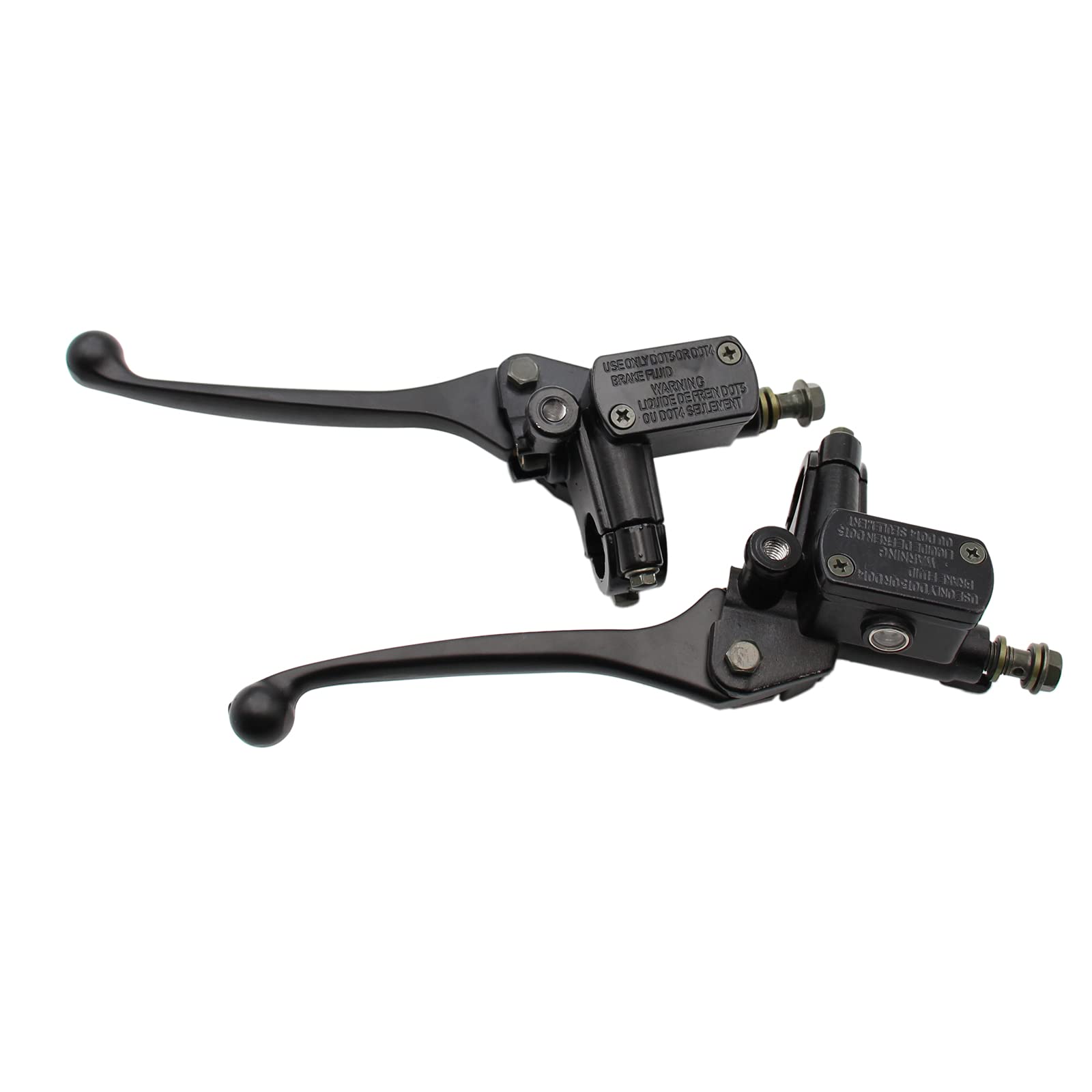 Yd-Ps001 Left + Right 8Mm Brake Master Cylinder Lever Mirror Hole For Gy6 50Cc 125Cc 150Cc 250Cc Scooter Moped