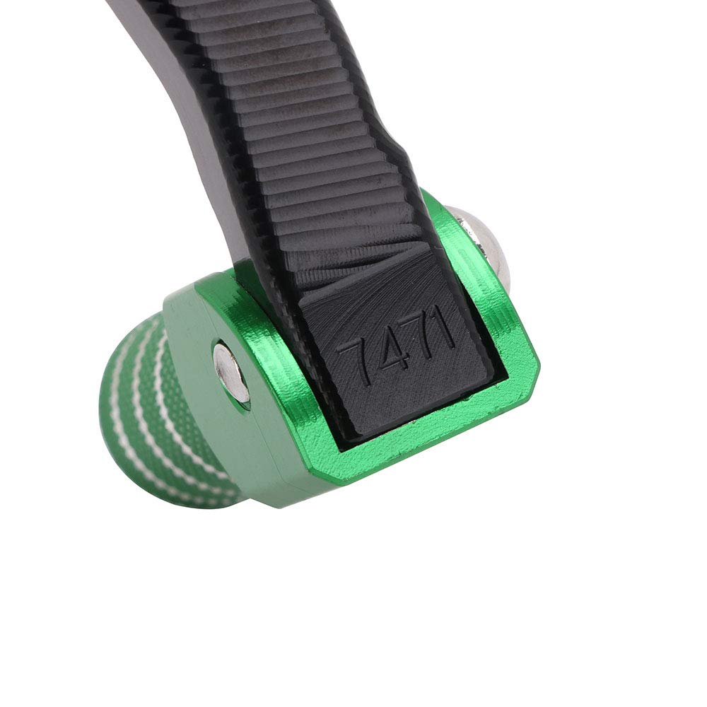 Anxin Motorcycle Gear Shifter Pedal Shift Lever Arm Cnc For Kx250F 2009-2020 Kx250 2019-2023 Kx250X 2021-2023 Dirt Bike Green
