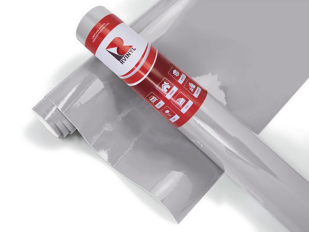 3M 2080 Series G31 Gloss Storm Gray - 5Ft X 1Ft - 5Sq Ft - Dual Cast Thick Vinyl Car Wrapping Film - Vehicle Sheet Roll