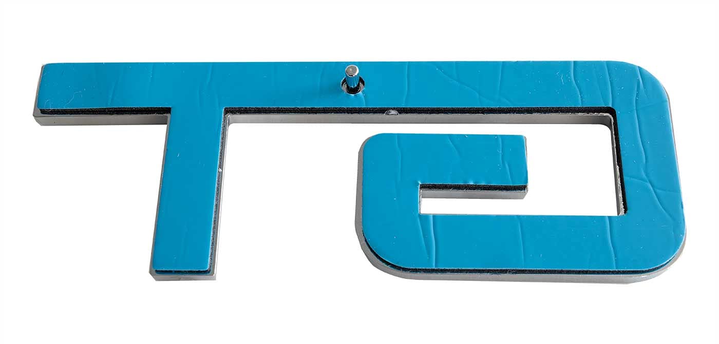 2005-2010 Mustang Gt All Black Emblems 4.5'' Long Pair