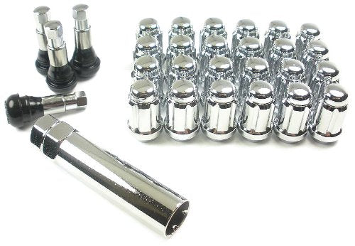 West Coast Accessories W56015S 12 Mm X 1.5'' Spline Closed End Wheel Lug Nut Installation Kit - 6 Lug