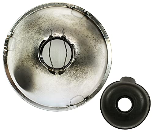 Ipcw Cwc-7006 7'' Plain Round Conversion Headlight - 1 Piece