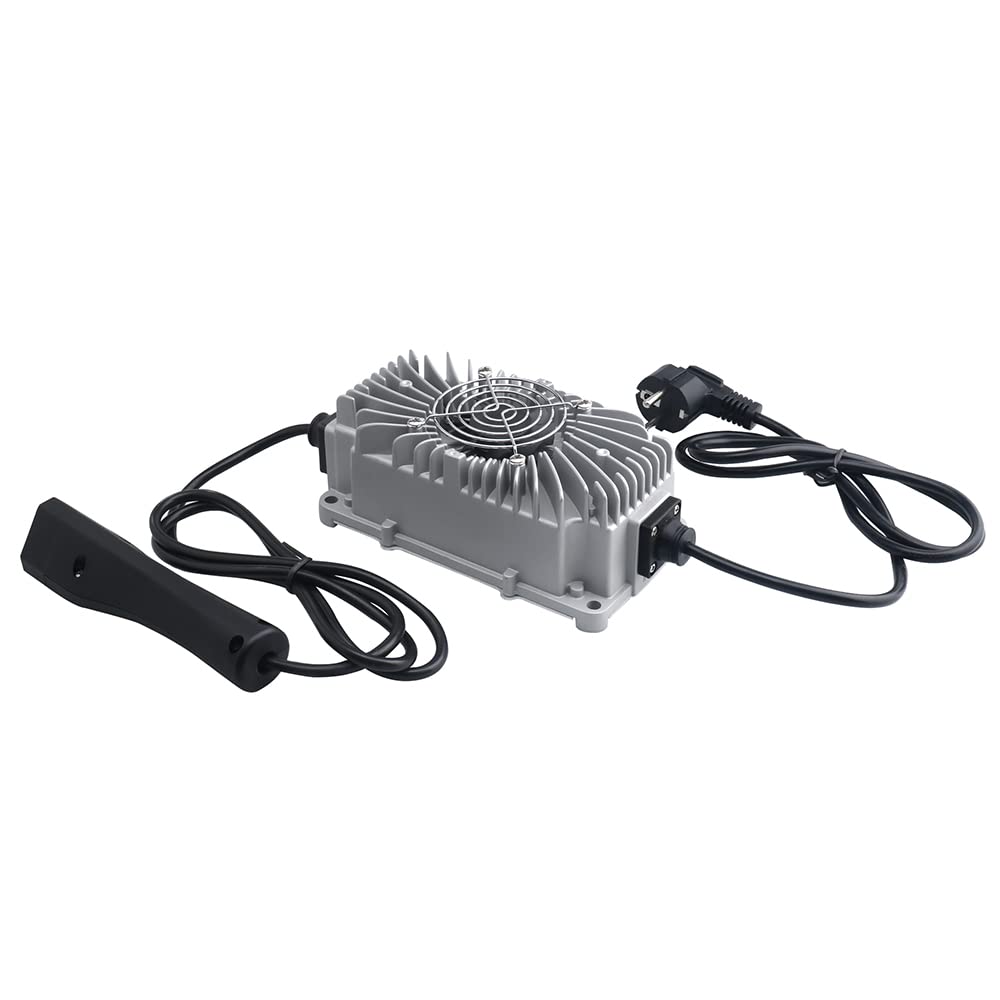Abakoo 48V 5A Rxv Golf Cart Battery Charger For Ez-Go Ezgo Txt With Rxv Plug 3 Prong, Ip67 Waterproof