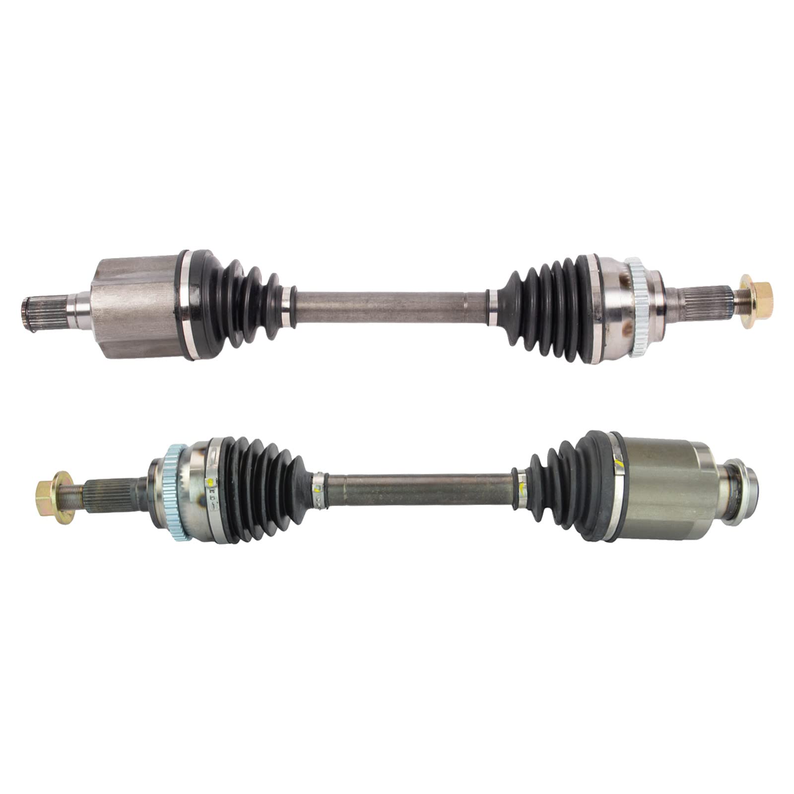 Trq Front Cv Axle Shaft Assembly Set Compatible With 2006-2007 Saturn Vue