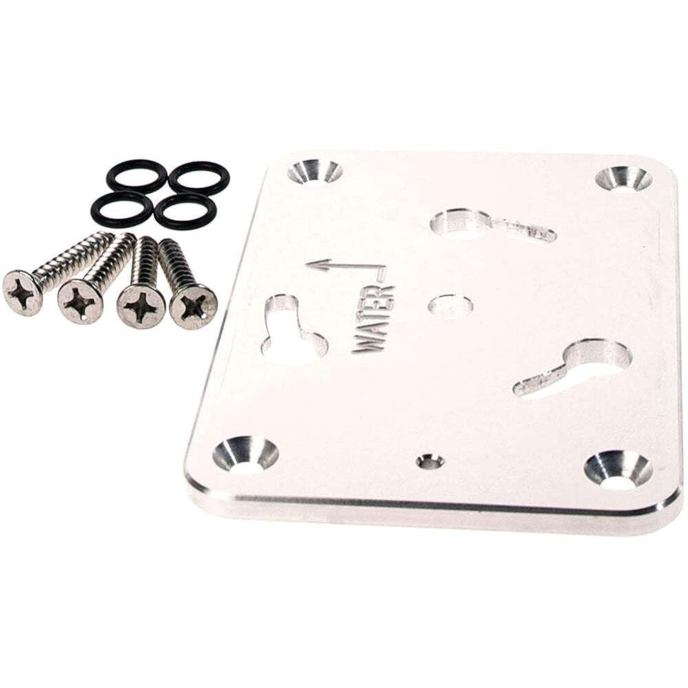 Panther Spare Bow Mount Base Kit F/King Pin - Clear - Anodized