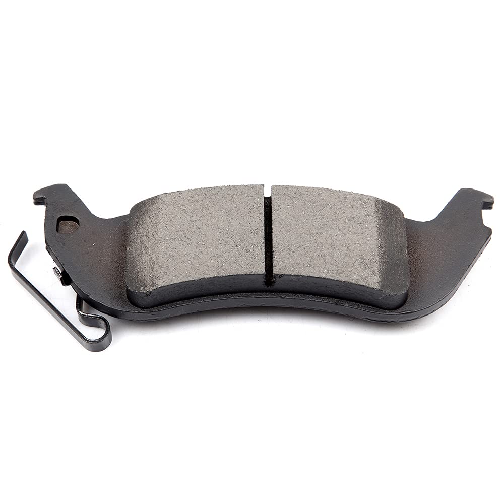 Cciyu D1040 Ceramic Rear Brake Pad Set For 03-11 For Ford Crown Victoria,10-11 For Ford Ranger,03-11 For Lincoln Town Car,10 For