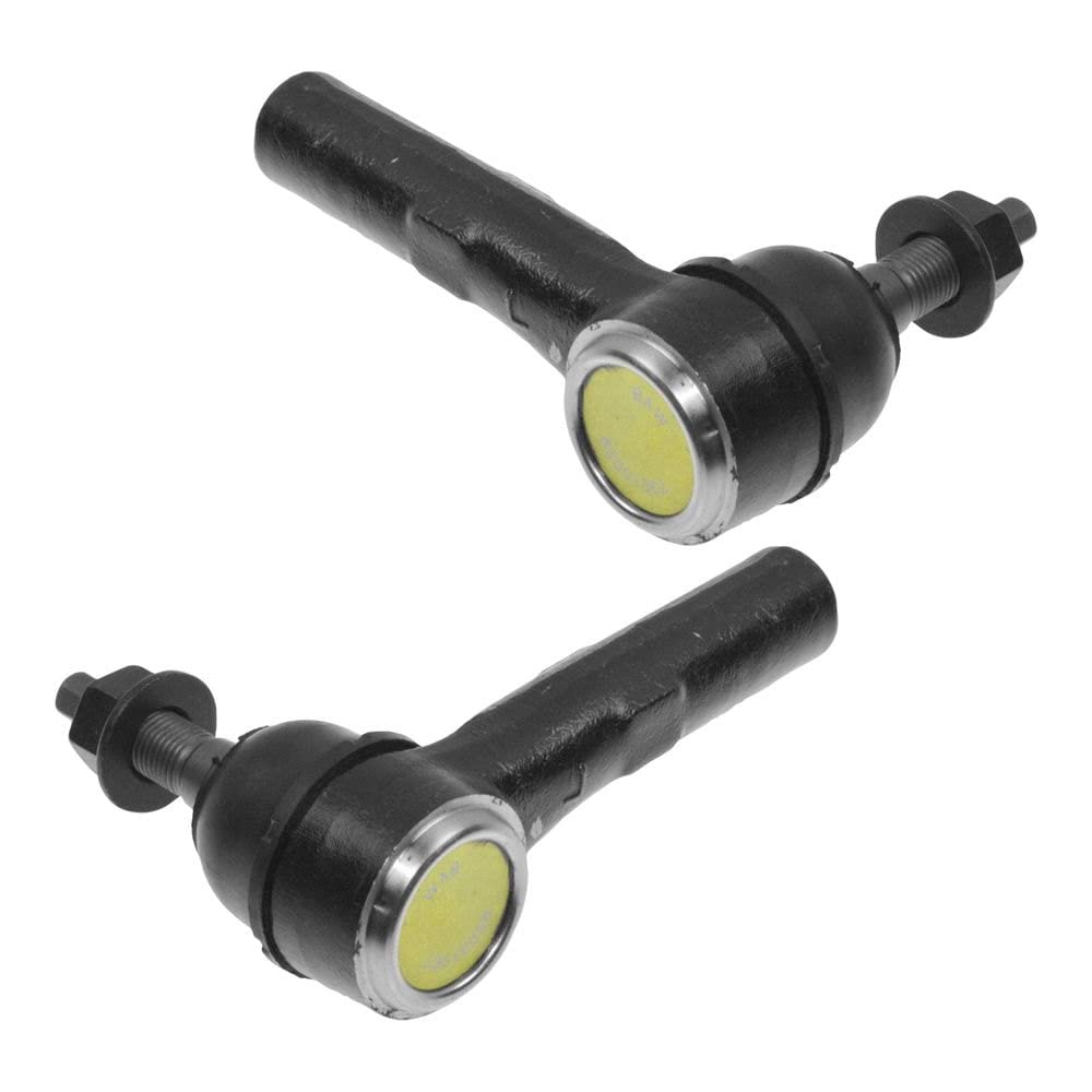 Trq Front Outer Tie Rod Set Compatible With 2006-2010 Jeep Commander 2005-2010 Grand Cherokee