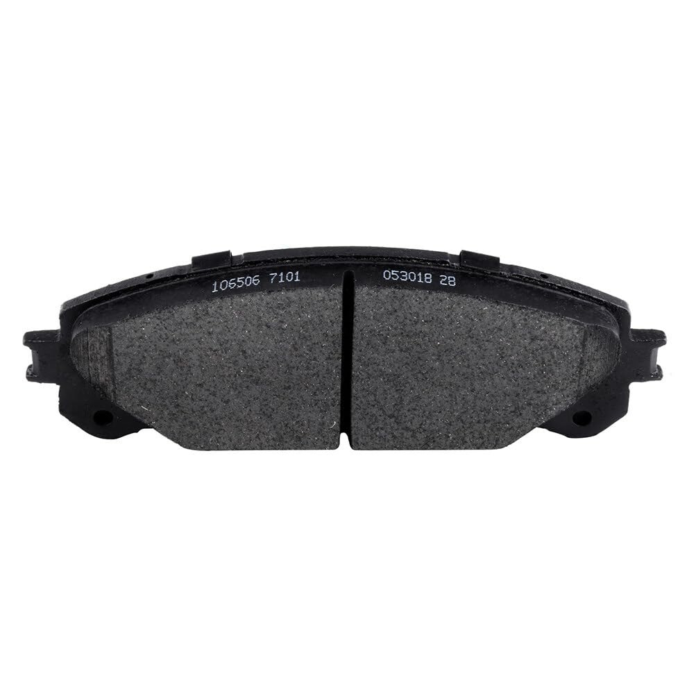 Eccpp D1324-8436 Front Ceramic Disc Brake Pad Set Fit For Lexus Rx350 2010-2019,For Lexus Rx350L 2018-2019,For Toyota Highlander