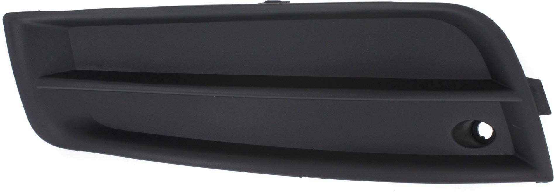 Evan Fischer Fog Light Cover Compatible with 2011-2014 Chevrolet Cruze Black Front, Driver Side GM1038130