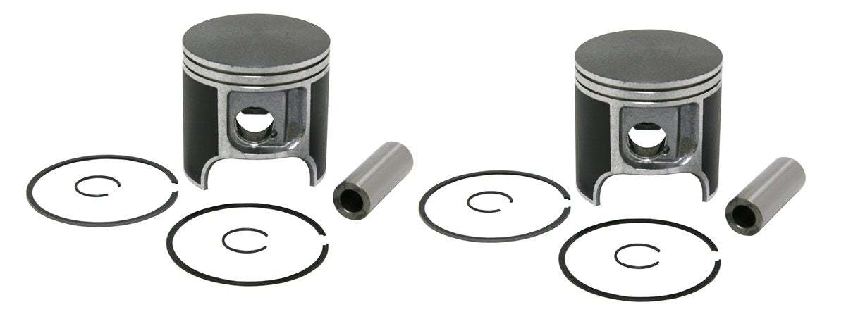 2 Piston Kits For Polaris 1999 600 Xc Sp & 2000 Xc Deluxe Standard Bore 74.5Mm