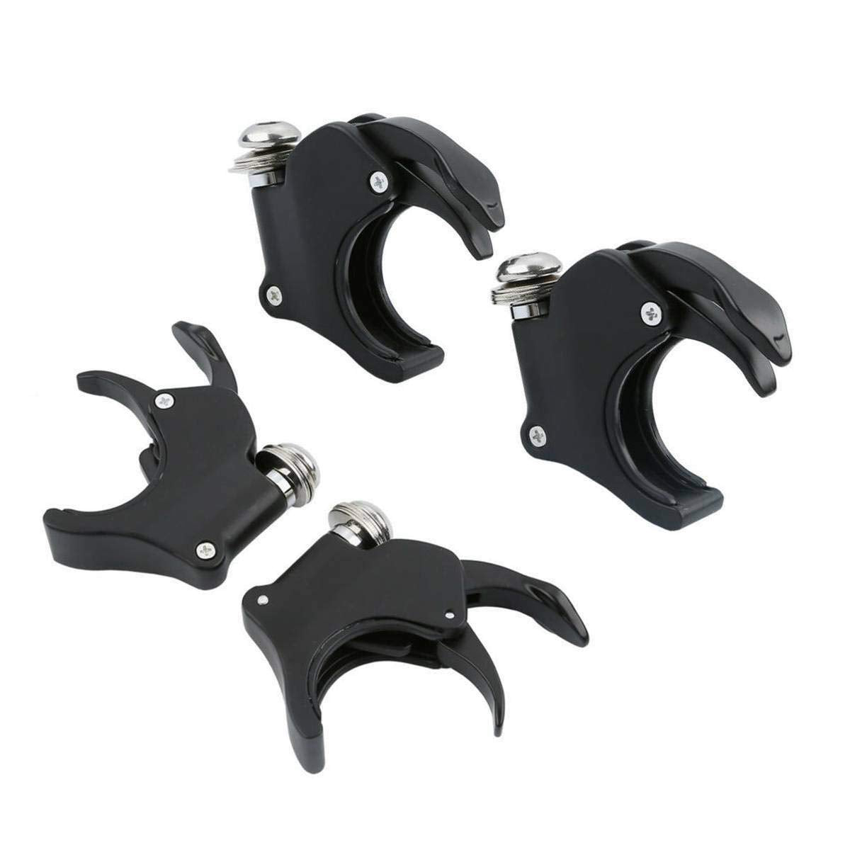 TCMT 2 Pairs 49mm Detachable Windshield Clamps Fits For Harley 2002-2010 VRSCA VRSCAW, 2004-2005 VRSCB, 2007 VRSCX, 2016-later X