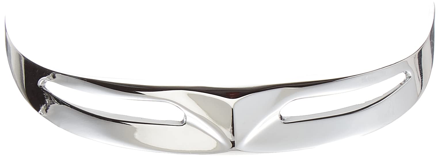 Kuryakyn 9012 Motorcycle Accent Accessory: Leading Edge Narrow Front Fender Tip for Harley-Davidson Motorcycles, Chrome