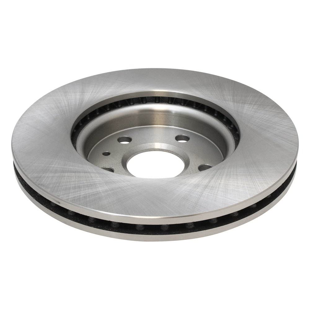 Trq Front Disc Brake Rotor Pair Set For 10-11 9-5/10 Allure / 10-15 Camaro / 10-17 Equinox / 14-19 Impala / 10-16 Lacrosse / 13-