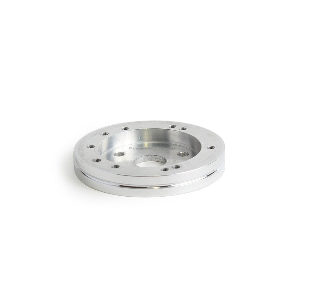 1/2 Inch 5/6-Hole Polished Aluminum Steering Wheel Spacer for 3 Hole Adapter