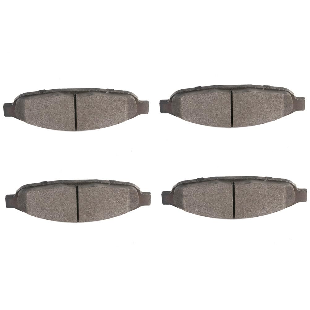 Scitoo D997 Semi-Metal Brake Pads Kits Front Replacement For Chrysler Pacifica 2004-2008