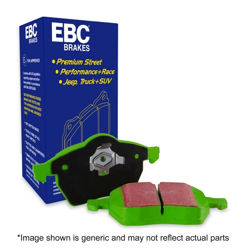 Ebc Brakes Dp61815 6000 Series Greenstuff Truck And Suv Brake Pad