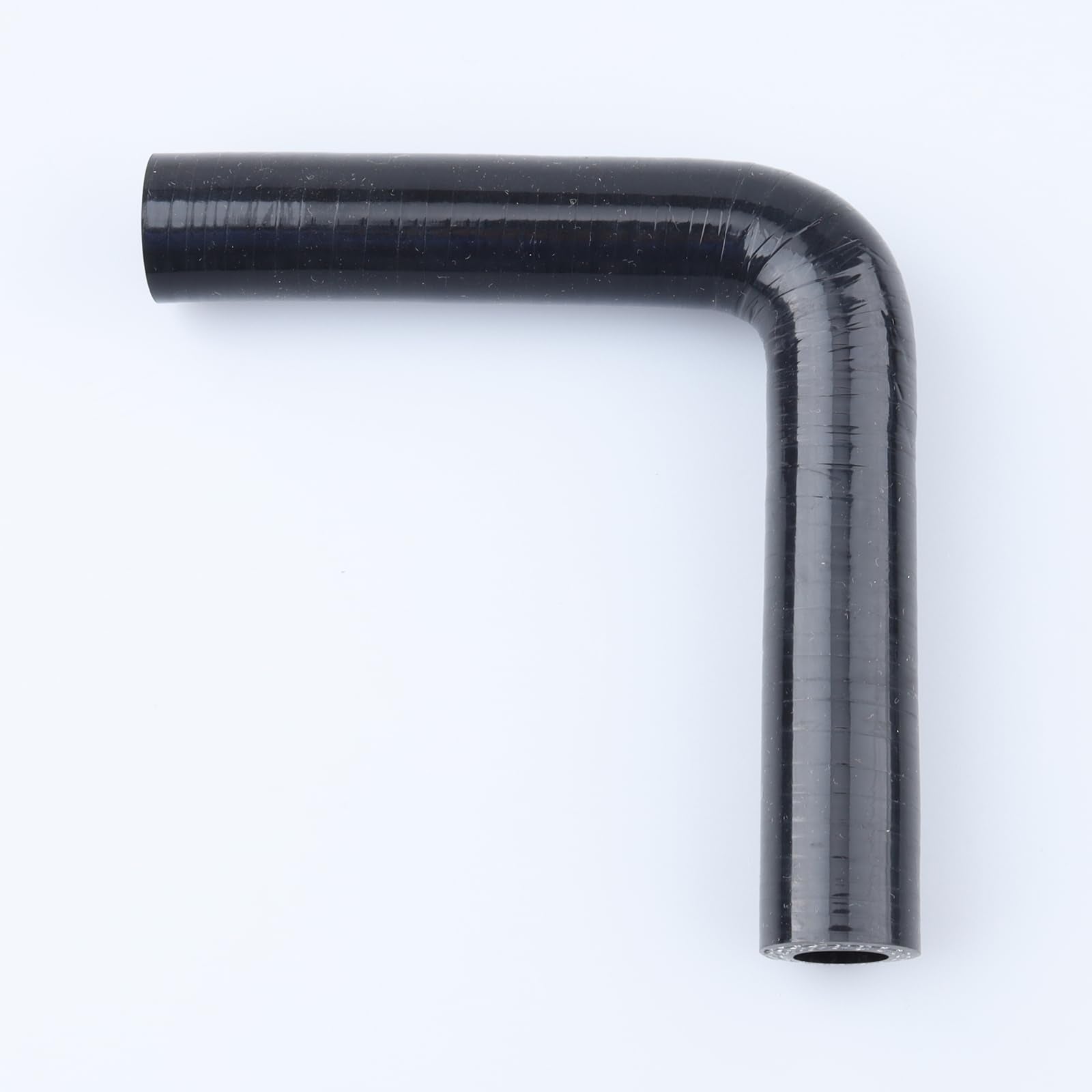 AC PERFORMANCE ID 1/2 '' (13mm), 90 Degree Elbow Coupler, Leg Length 3.5 '' (90mm), 3-Ply Reinforced, Universal Automotive Pure 