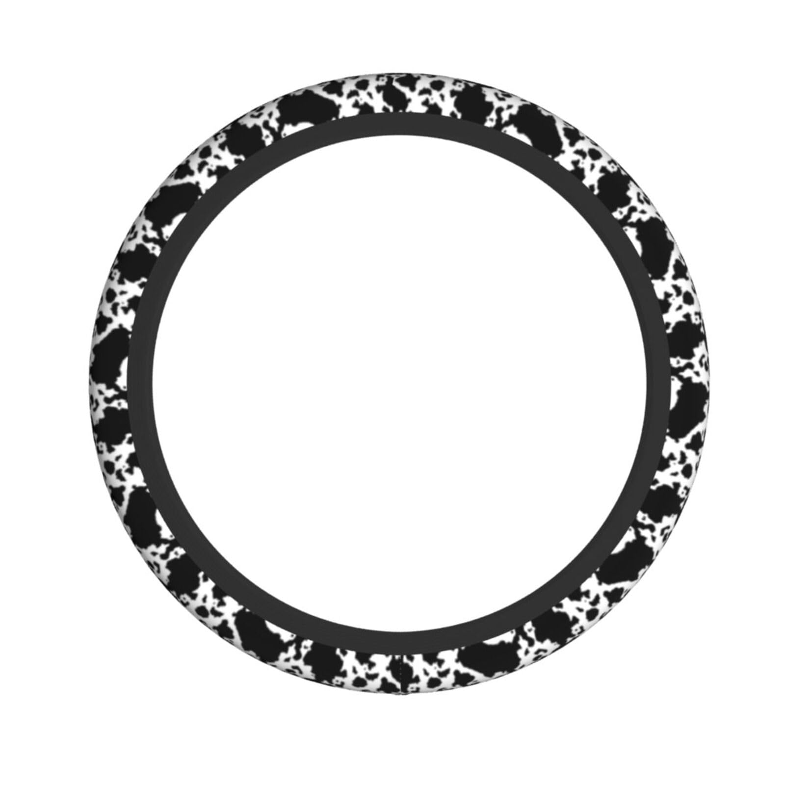 Cow Steering Wheel Covers Non Slip Neoprene Steering Wheel Protector Cover Universal 15 Inch For Men Women Car Truck