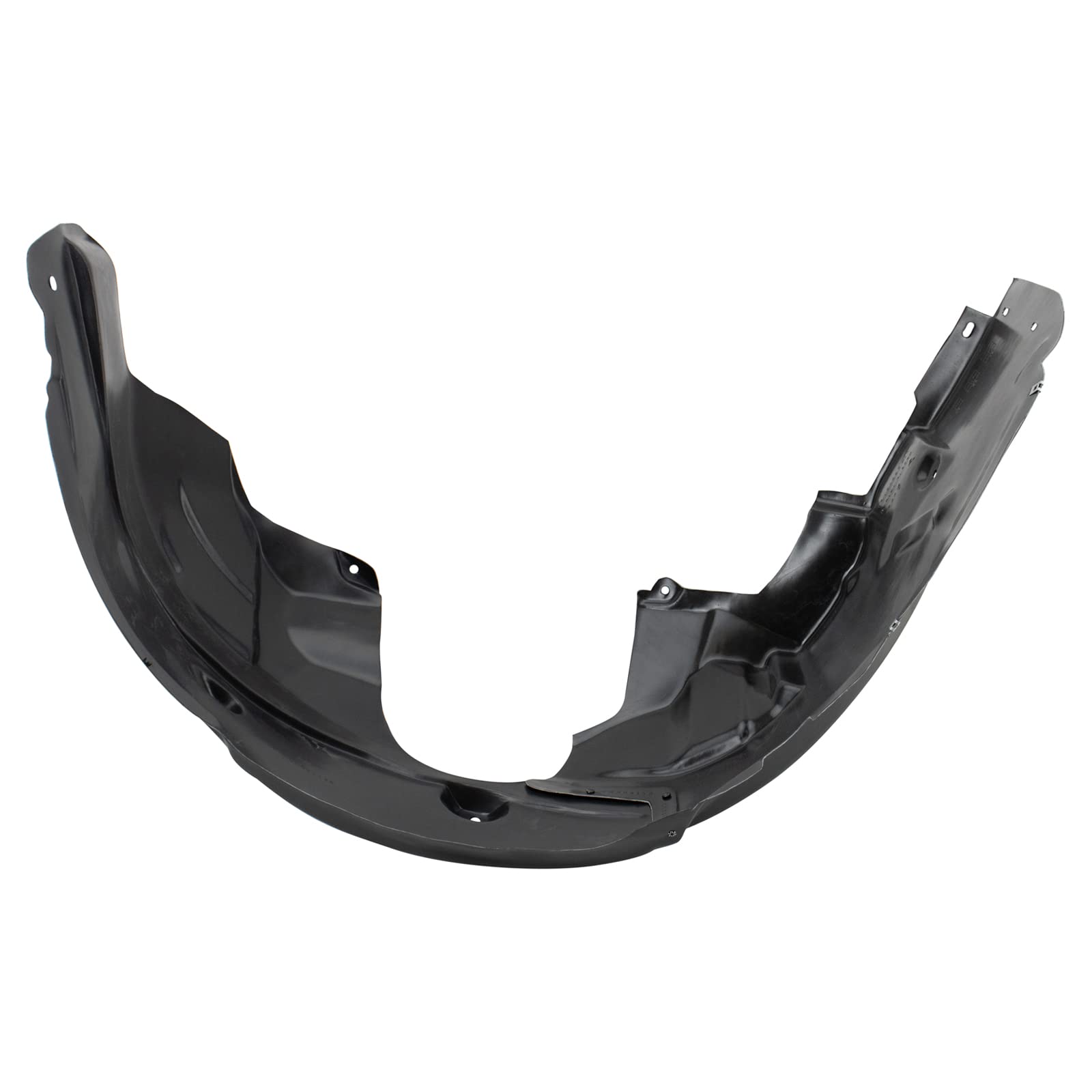 Trq Front Inner Fender Liner Set Compatible With 2012-2014 Chrysler 200 Ch1248161 Ch1249161