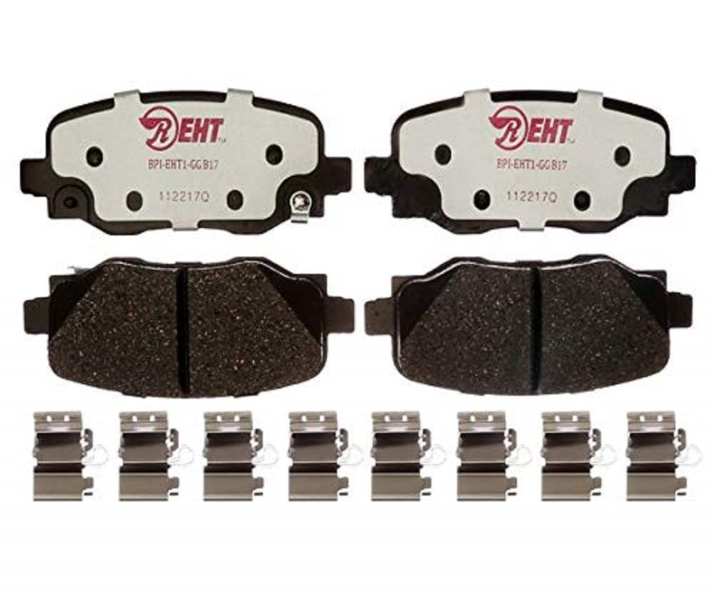 Raybestos Element3 Ehttm Replacement Rear Ceramic Brake Pad Set For Select 16-20 Fiat 500X And 15-21 Jeep Renegade Model Years (