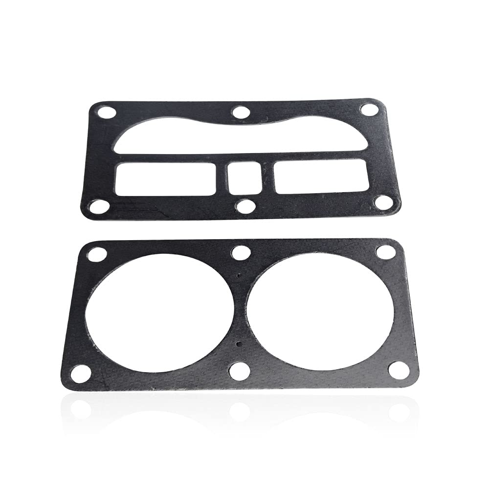 Huthbrother 5140118-80 / Z-Cac-291-1 5140118-79 Valve Plate Head Gaskett, Compatible With Craftsman D-Evilbiss, With Kk-4275 Air