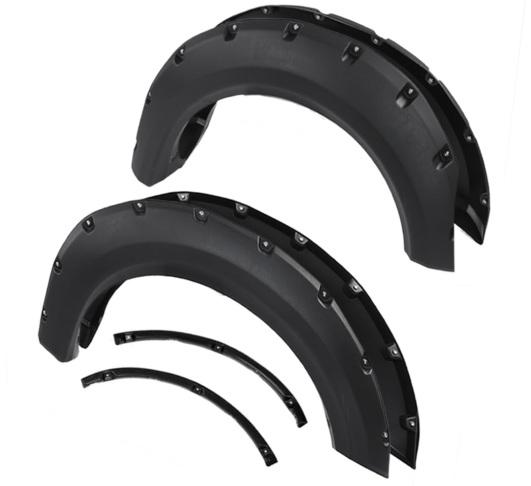 PIT66 Fender Flares Compatible with Ford F150 Styleside with 67.0''/78.8''/97.4'' bed length models 2009-2014 (Do not fit Platin