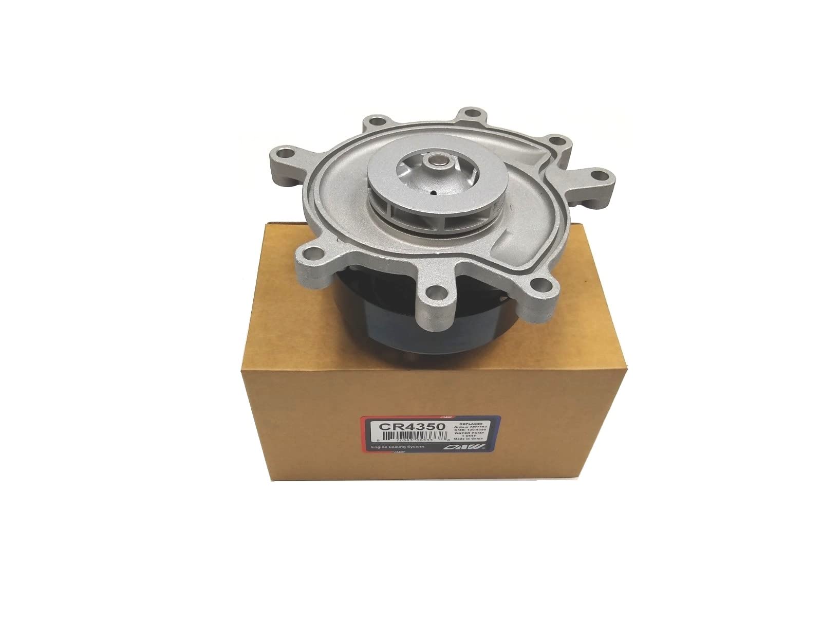 OAW CR4350 Engine Water Pump Replacement for Jeep Liberty, Durango, Dakota, Ram 1500, Nitro, Grand Cherokee (2002 2003 2004 2005