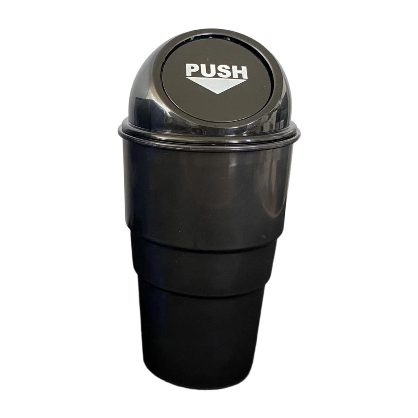 ECOMISTIQ Car Garbage Can with Lid Rubbish Bin Trash Office Home Auto | Cans & Wastebaskets Household Supplies Cleaning