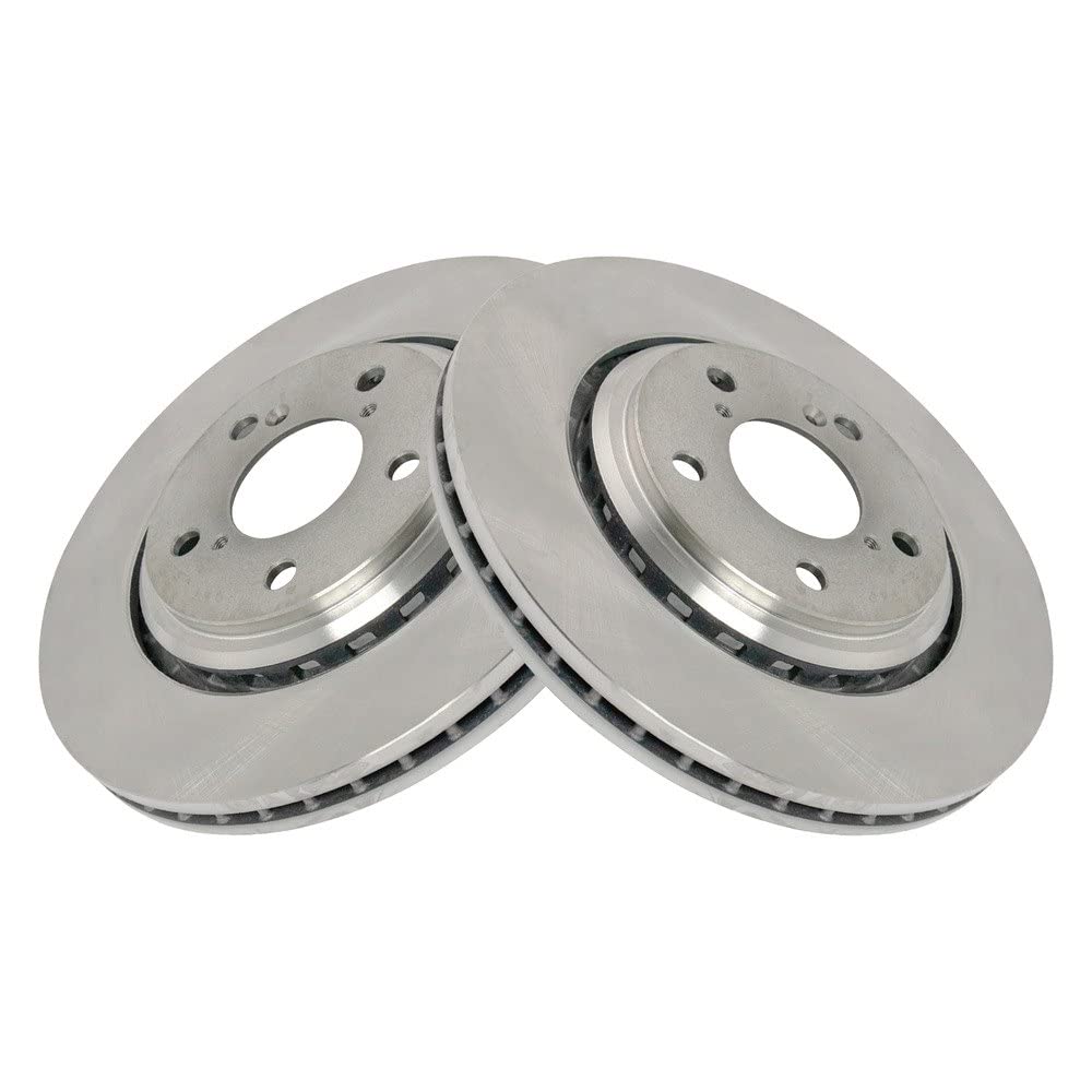 Trq Front Brake Rotors Set Vented Compatible With 2017-2020 Acura Mdx 2015-2023 Honda Odyssey 2019-2022 Passport 2016-2022 Pilot