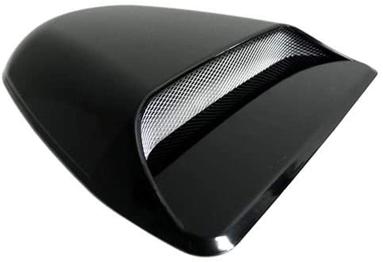 Icbeamer Black Hood Scoop Aero Dynamic Speed Racer Waterproof Flow W/ 3M Tape No Drill Universal Fit For Auto Vehicle