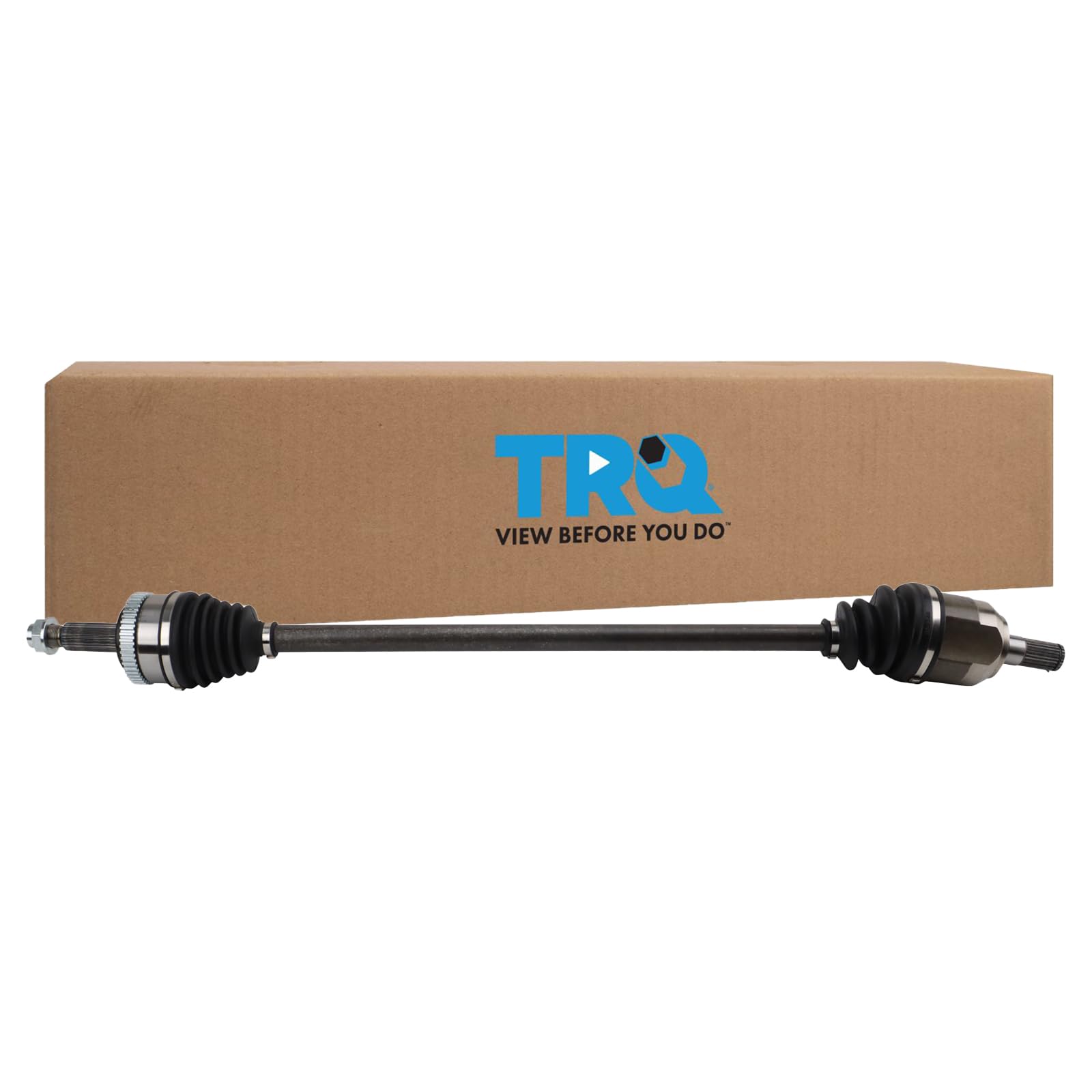 Trq Front Right Cv Axle Shaft Assembly Passenger Side Compatible With 2010-2013 Hyundai Tucson 2011-2013 Kia Sportage