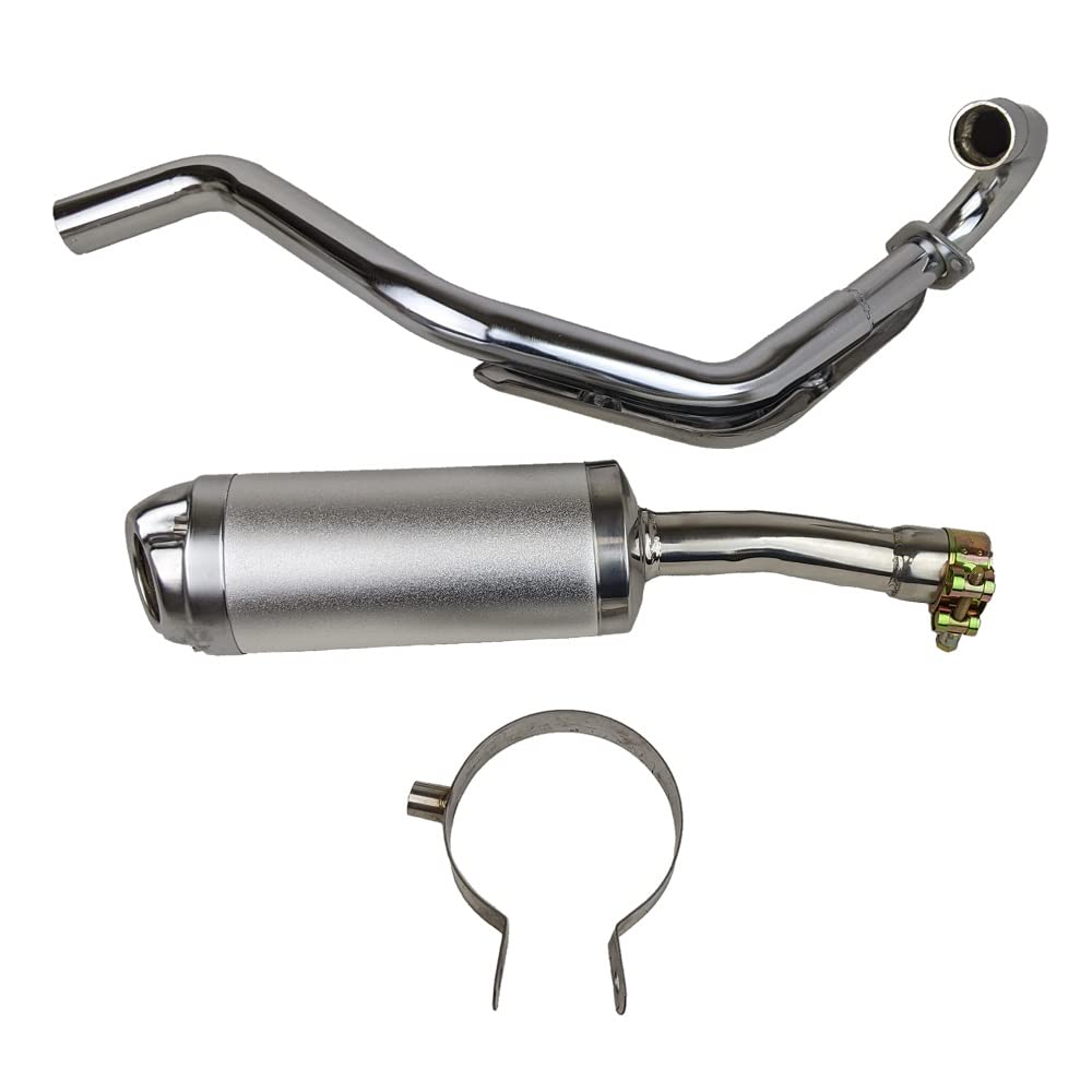 Muffler Exhaust Assembly System For X15 X16 X18 Apollo 125Cc Dirt Bike 37Crf-2 2019-2022