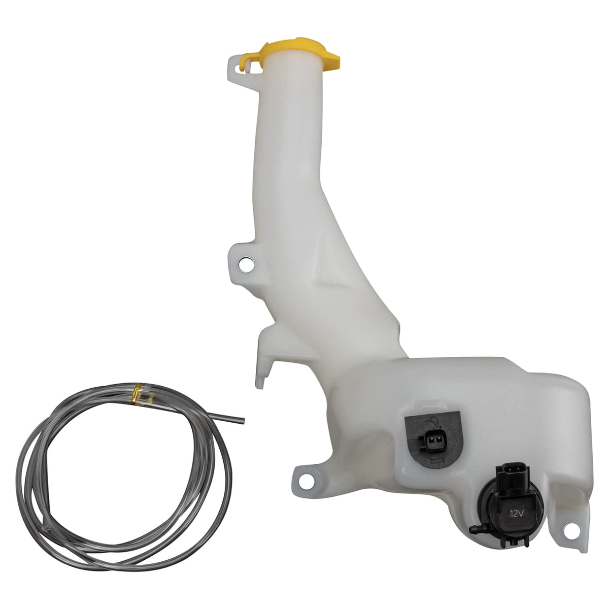 Trq Windshield Washer Reservoir Compatible With 2011-2022 Chrysler 300 2015-2022 Dodge Challenger Charger Ch1288240
