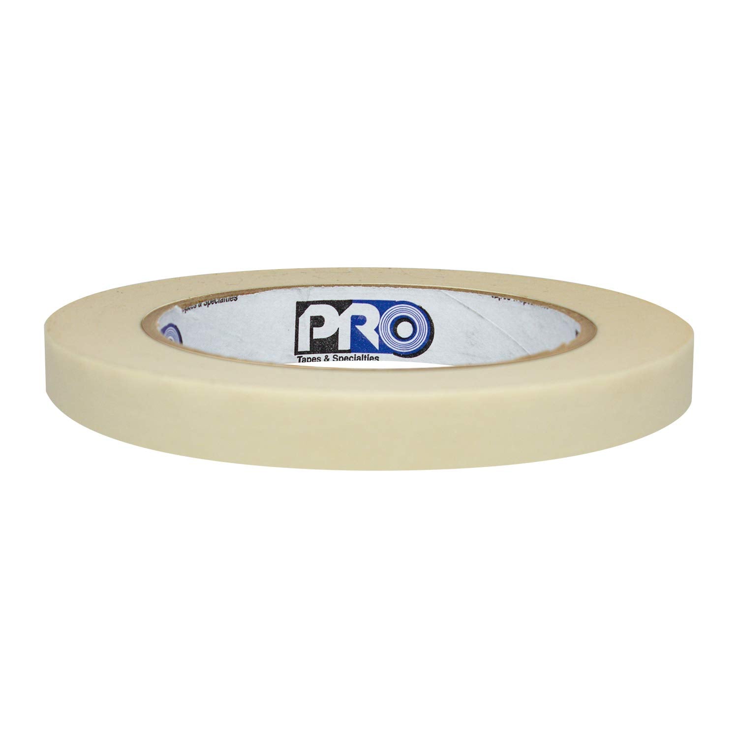 Protapes Pro 795 Crepe Paper General Purpose Masking Tape, 60 Yds Length X 1/2'' Width, Tan (Pack Of 1)