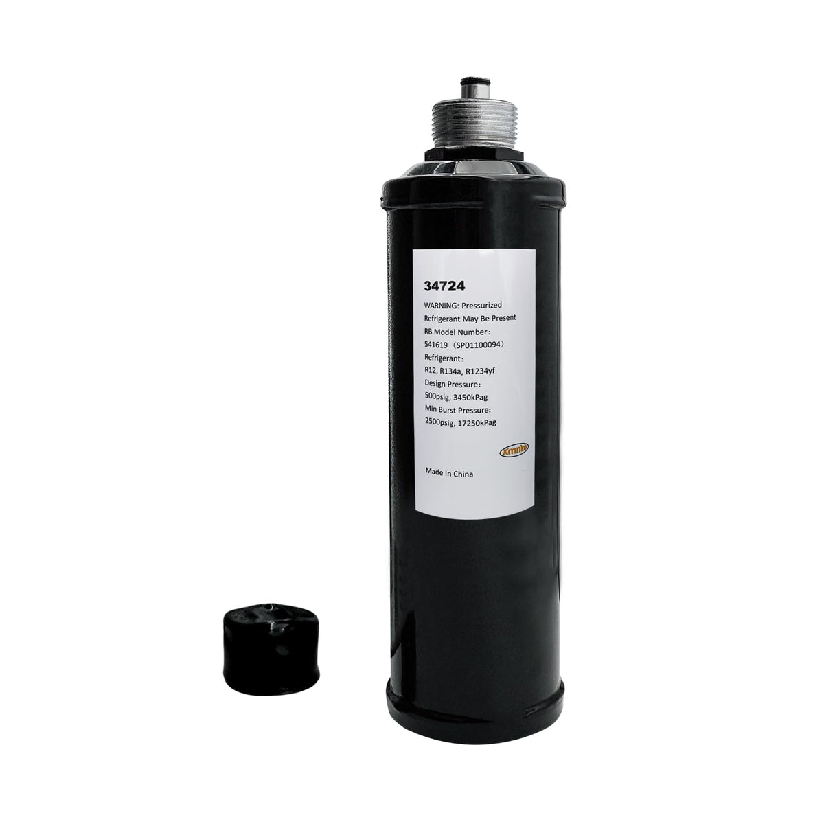 34724 A/C Recycling Filter Drier for Robinair Refrigerant Recovery Recycling Recharge Stations, for 34788ni 34788 34988 34700 34