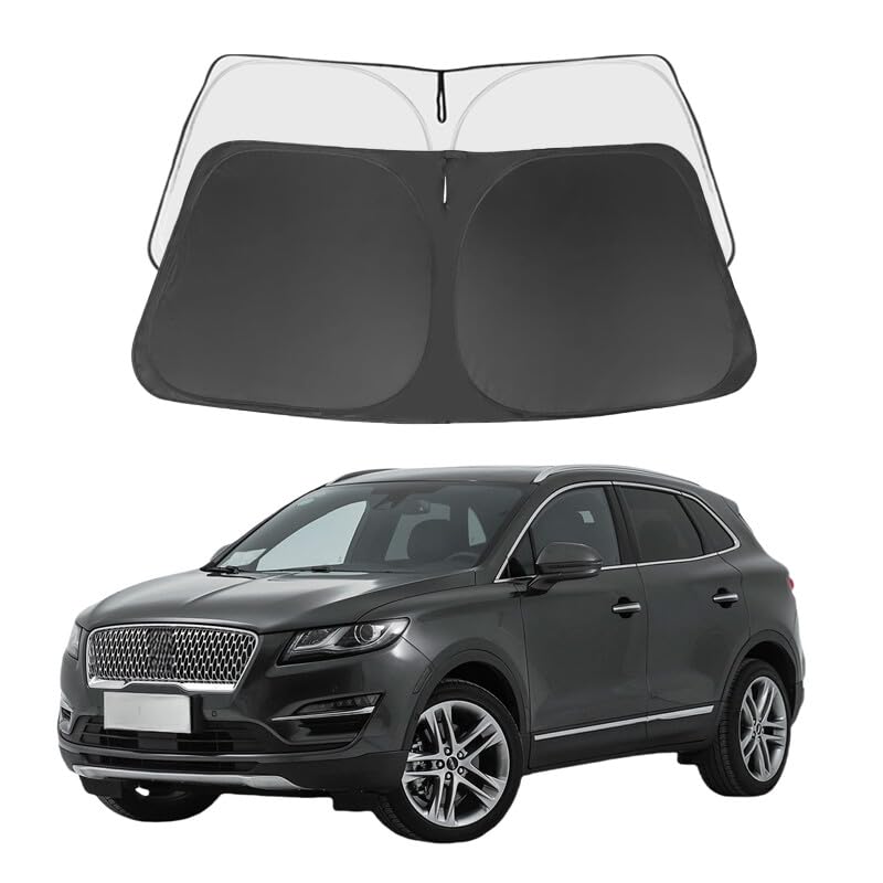MKC MKX Co rsair Custom Windshield Sun Shade for Lin coln MKC MKX Co rsair 2010-2025 Front Window Sunshade Sun Visor 240T Shade 